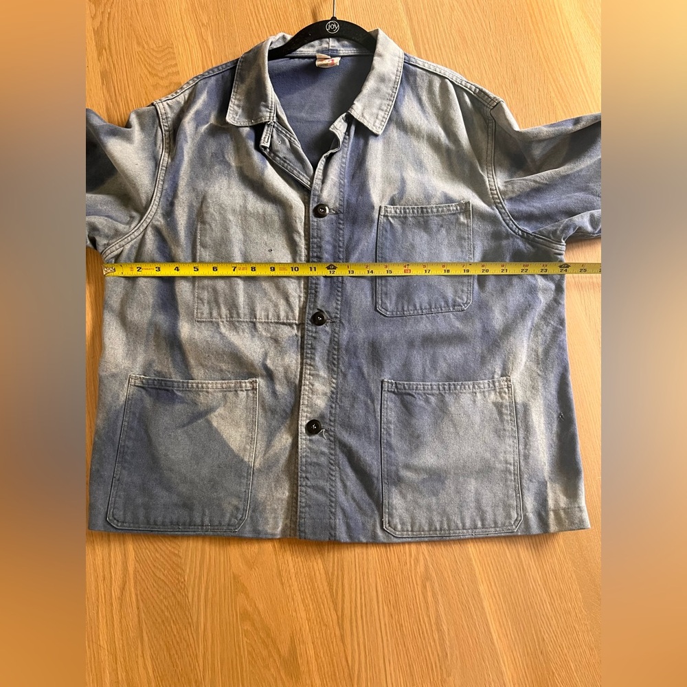 Vintage Blue French Chore Jacket - Picture 9 of 10